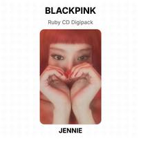 BLACKPINK Ruby CD Digipack Official Photocard JENNIE 02