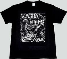 Viagra Boys Street Worms Post Punk Band Tshirt XXXXL gray