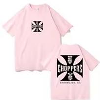 Summer Fashion T Shirt Unisex Unisex Cotton West Coast Choppers Print Tshirt Casual Short Sleeve Oneck Tshirt Vintage Clothing Tee 4XL white