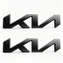 ABS Automobilio Priekinio Variklio Dangčio Galinio Kamieno Emblema Ženklelis Lipdukas KIA EV6 Stinger RIO Sorento Picanto Ceed Borrego Syros K4 K5 K8 K9 xwgln00 4 X 17cm