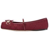 Gucci Moteriški Baleto Bateliai su Arkliuko Detale 'Rosso Ancora' Moteriški 821220 FAD8F 8546 36.5 brown