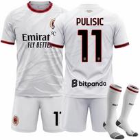 2627 Naujas AC Milan išvykos futbolo apranga Sportinis kostiumas Kaka marškinėliai Klubas Nr. 11 Pulisic L