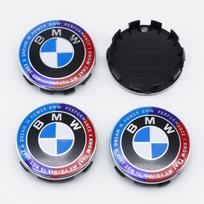 4 vnt. 56MM 68MM Automobilio ratlankio centrinis dangtelis Stebulės dangteliai BMW M logotipo E84 E83 X1 X2 X3 F48 G01 X4 X5 X6 Ženklelis Auto Tiuningo Aksesuarai 4Pcs 56MM