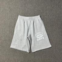 Corteiz Classic Series Laivo Spaudos Šortai Unisex Hip Hop Riedlentės Laisvalaikio Laisvo Kirpimo Medvilniniai XL white