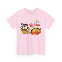 Buldak Ramen Marškinėliai, Aštrios Carbonara Ramen Makaronų Marškinėliai, Maisto Mėgėjo Marškinėliai Unisex L orange