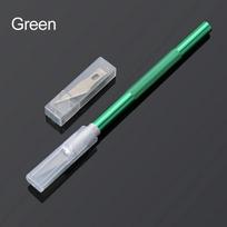 Metal Carving Knife Diamond Painting Paper Cutter Knife DIY Diamonds Painting Accessories Cake Carving DIY Crafts Pastry Tools žalia