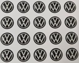 11mm Automobilio Raktų Lipdukas Automatinio Valdymo Raktų Pakabukas Emblema Aksesuarai Volkswagen VW Rline R GTI Golf Polo Passat Magotan Tiguan Bora (as the picture,11mm-2Pcs)
