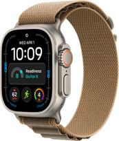 Išmanusis laikrodis Apple Watch Ultra 4 GPS + Cellular 49mm Natural Titanium korpusas su Desert Alpine Loop - L Brown | MJAG4QF/A | 0195951215600