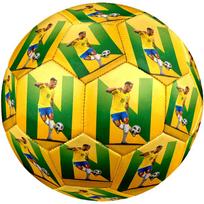 Futbolo žaidėjas Neymaras Dydis 5 Futbolo kamuolys Mašininio siuvimo Universalus vidaus/lauko futbolui Tobula atminimo dovana futbolo mėgėjams