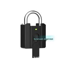 Grafiti TUYA išmanusis spynos: Piršto atspaudas, slaptažodis ir kortelės raktas, IP65 atsparumas vandeniui KT-P47 Fingerprint Key black