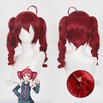 Kasane Teto Cosplay teto Raudoni plaukų perukai Anime stabas Plaukai Helovino vakarėlio rekvizitas One Size&Kasane Teto brown