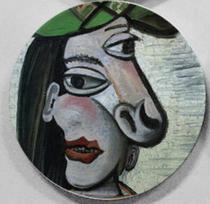 Picasso Aliejiniai Abstraktaus Tapybos Lėkštės Sienų Dekoratyvinės Kabinamos Lėkštės Patiekalų Padėklai Namų Dekoro Meno Keraminės Lėkštės Eksponavimas 6 inch