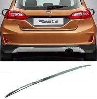 FORD FIESTA Mk7 VII 17+ CHROME Trunk Lid Protective Strip