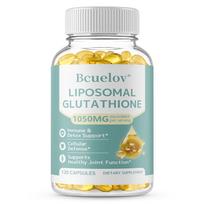 Bcuelov Liposominio gliutationo papildas, 900 mg su resveratroliu, vitaminu C ir selenu, 120 kaps. 120 Capsules white