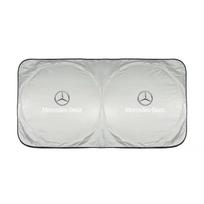 Automobilio priekinio stiklo saulės skydelis UV apsauga nuo saulės Shield Aksesuarai Mercedes Benz AMG W204 W205 W203 W211 W212 W213 W201 W210 gray