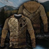 Airiškas keltų gyvybės medis 3D spausdinti madingi džemperiai vyrams ir moterims, megztiniai, megztinis, cosplay kostiumai 01 6XL black