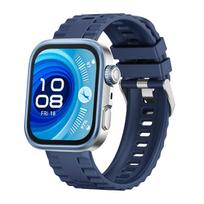Silikoninis dirželis Huawei Watch Fit 4 Pro 3, pakaitinė apyrankė Watch Fit4 4Pro Fit3, kvėpuojantis riešo dirželis Watch Fit 3 tamsiai mėlyna spalva