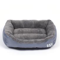 Lova Gyvūnui Šuniui Ortopedinė Dideliems Šunims Šunų Namelis Lizdas Narvas Katėms Šuniukams Xxxl XL（80*62cm） pilka spalva