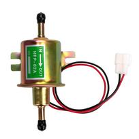 12V Elektrinis benzino siurblys Automobilio karbiuratoriui Motociklui ATV Kuro siurblys Žemas slėgis HEP-02A Varžtu tvirtinamas Laidas Dyzelinas 1 pcs