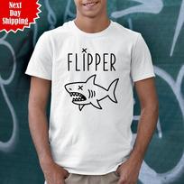 Kurt Cobain marškinėliai Flipper, kaip dėvėjo Nirvana, spausdinti retro trumpomis rankovėmis T marškinėliai M white