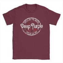 Deep Purple Anglų Roko Grupės Albumas Vyriški Marškinėliai Nuostabūs Marškinėliai Trumpomis Rankovėmis Apvalia Kaklo Marškinėliai Medvilniniai Didelio Dydžio Drabužiai L gray