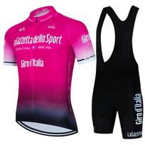 2026 M. Vyrų Tour De Giro D'ITALIA Dviratininko Džersio Rinkinys Trumpomis Rankovėmis Kalnų Uniforma Ropa Ciclismo Dviratininko Džersis Dviratininko Drabužių Kostiumas M pink