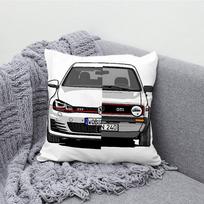 G-Golf G-GTI Automobilio M-MK Pagalvės užvalkalas Spausdintas Poliesterio Pluoštas 40X40 cm Namų Sofos Dekoratyvinis Pagalvės Užvalkalas 40cmx40cm
