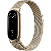 Milanietiškas plieninis dirželis Xiaomi Band 8/9/10 - Universalus pakeičiamas apyrankė Xiaomi Band 8/9/10 auksas