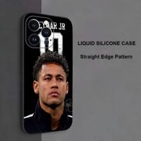 Futbolo Dėl N-NeYmAr 10 Telefono dėklas iPhone 17,16,15,14,13,12,11 ,Pro Max,XS,X,XR,SE,Mini,8,7,Minkštas silikoninis juodas dangtelis iPhone16pro