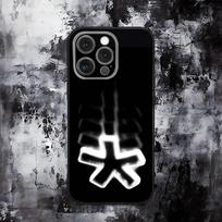 O-Opium Ken Carson dėklas telefonui iPhone 16,15,14,13,12,11,Pro,Max,Plus,X,XS,SE,E,Mini, minkšto silikono, juodas iPhone16pro