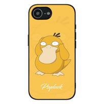 Anime mielos P-Pokemon P-Pikachu Psyduck Samsung Galaxy A36 A17 A26 A07 A35 A54 A53 A13 A33 A34 S20 S21 FE S10 Plus dėklas Galaxy S21+ 5G yellow