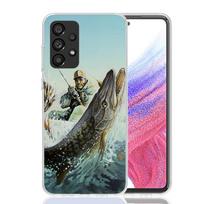Karpinės meškerės kabliuko dėklas telefonui Samsung Galaxy A17 A16 A15 A14 A13 A57 A56 A55 A54 A53 A37 A36 A35 A34 A33 A26 A25 A24 Samsung A54