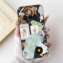 Dėklas Nothing Phone 3A Pro A059P Prabangus meno tapytas dangtelis Minkštas silikoninis dėklas telefonui Nothing Phone 3A A059 Phone3A Pro Krepšiai Nothing Phone 3A Pro gray