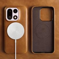 Prabangus magnetinis natūralios odos dėklas Oneplus 15 11 12R 13R 10Pro Ace5 Pro, pilnai apgaubiantis, Magsafe galinis dangtelis, telefono dėklai Genuine leather&OnePlus Ace 5 Pro
