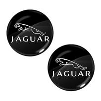 14mm Automobilio Nuotolinio Valdymo Raktas Automobilio Logotipo Lipdukas Jaguar-XE XF XJ XS B99 X-TYPE F-PACE I-PACE E-PACE F-PACE S-TYPE C-TYPE C-X16 C- X75 E-TYPE 2pcs black