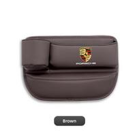 KWPV2 Automobilio Odinių Sėdynių Tarpo Organizatorius Su Puodelio Laikikliu Porsche Cayenne Panamera Macan 911 718 Taycan Boxster Cayman 918 Pajun gray