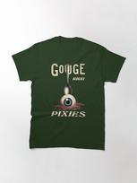 Pixies išgraužia tuos erzinančius elfus Klasikiniai marškinėliai XL miško žalia spalva