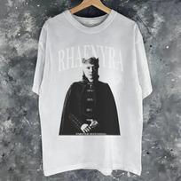 Graphic Printing Rhaenyra Targaryen House of the Dragons T Shirt for Men Women  Pure Cotton T-shirts Short Sleeve Clothes L white