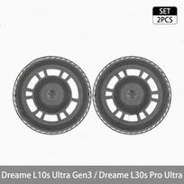 Dreame L10S Ultra Gen3 / L30S Pro Ultra robotų siurblių priedai Ritininis pagrindinis šoninis šepetys Mopas Filtras Dulkių maišelis Dulkių dėžutė 2 Mop Trays gray