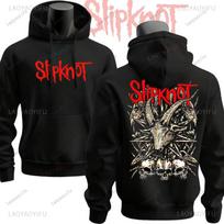 Žiemos Vintažiniai Slipknots Prepare for Hell Tour Juodi Gobtuvai Sunkiųjų Metalo Roko Grupė Vyrai Hip Hop Estetika Megztinis Vyriški Drabužiai L white