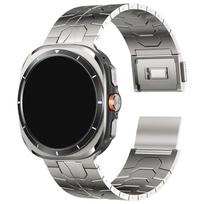 Aukščiausios kokybės titano dirželiai su magnetiniu užsegimu, skirti Samsung Galaxy Watch Ultra 2, metalinis apyrankė, skirta Galaxy Watch 9 8 Classic For Galaxy Ultra2 gray