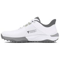 Under Armour Drive Pro be dyglių golfo platus 'White Metallic Gun Metal' 3026921-100 41 balta