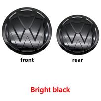 Volkswagen VW Priekinės grotelės Galinės bagažinės emblema Ženklelis Dangtelio apdaila Logotipo dekoravimo lipdukas Tiguan 2017 2018 2019 2020 priedams