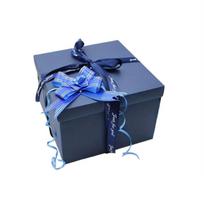Handmade Craft Surprise Explosion Box Multi-Layer Candy Snacks Present Box  Christmas Holiday Style 2 gray