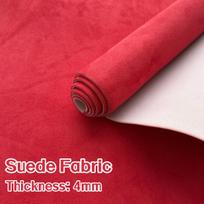 Didžiausias 200x150cm Suede stogo pamušalas Galvos apmušalo audinys Putplasčio medžiaga Automobilio interjero apmušalų taisymui Lubų dangos Audinys PASIDARYK pats 200x150cm(fold) raudona