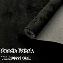 Didžiausias 200x150cm Suede stogo pamušalas Galvos apmušalo audinys Putplasčio medžiaga Automobilio interjero apmušalų taisymui Lubų dangos Audinys PASIDARYK pats 100x150cm(fold) juoda
