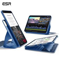 ESR for iPad Pro 11/13(M5/M4) Removable Magnetic Case Adjustable Angle Cover for iPad 11(A16)& Air 11/13(2026/2025/2024) iPad Air 13 M4 M3 M2 tamsiai mėlyna spalva