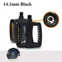 Ultralight Children's Bicycle Pedals 12.4/13.7/14.1mm Bike Parts  Bicycle Accessories 14.1mm Black
