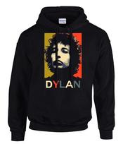 Bob Dylan Rock Music Hooded Hoodie Black -31173 -SW XXXL beige
