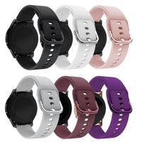 6Pcs Silicone Strap Compatible with 20mm Watch Bands Quick Release Replacement Wristband Adjustable Waterproof Sport Bands for Men Women 20MM gray